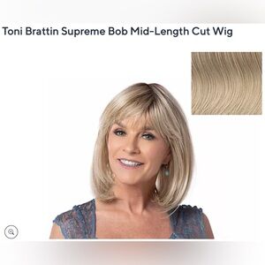 Toni Brattin #343 Supreme Bob Wig - Light Blonde